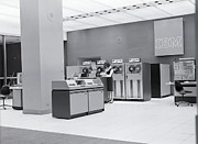 Large Early Computers In Room Photograph by Bettmann