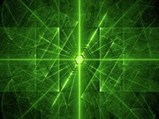 Laser Beams Photograph by Science Photo Library