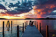 Late Summer Storm. Photograph by Jeff Sinon