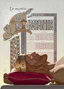 Le Morte d'Arthur Painting by Swann Smith