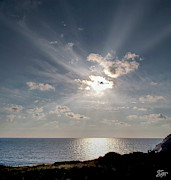 Lebanon Border Sunset Photograph by Endre Balogh