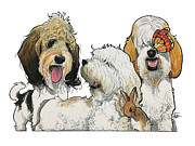 Lemke 4404 Drawing by John LaFree