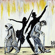 Lets Get Back To THIS Painting by Artist RiA
