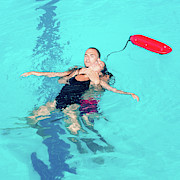 Lifeguarding Rescuing Woman Photograph by Science Photo Library
