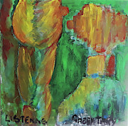 Listening Painting by Gabby Tary