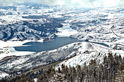 Looking Over The Jordanelle Reservoir Photograph by Adam Jewell Looking Over The Jordanelle Reservoir Photograph by Adam Jewell