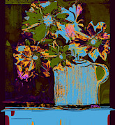 Love on the Table Mixed Media by Zsanan Studio Love on the Table Mixed Media by Zsanan Studio