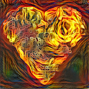 Love's Heat Digital Art by Bill King