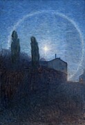 Lunar Halo, 1896 Painting by Eugene Jansson
