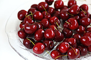 Lush Red Summer Cherries Photograph by Joy Watson Lush Red Summer Cherries Photograph by Joy Watson