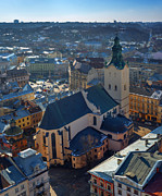 Lviv City Day Landscape. Ukraine Photograph by Ivan Kmit