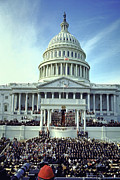 Lyndon B. Johnson Inauguration Photograph by John Dominis