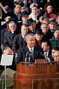 Lyndon B. Johnson Photograph by Robert W. Kelley
