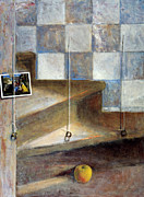 Madonna On The Steps By Kopilak Painting by Gg Kopilak