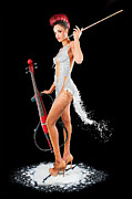 Maestro Milk Dress Photograph by Stanislav Pokhodilo