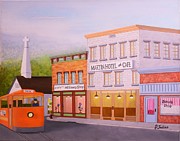 Main Street Painting by Patti Jenkins Main Street Painting by Patti Jenkins