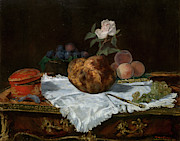 The Brioche, 1870 Painting by Edouard Manet