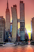 Manhattan Sunset II Photograph by Patrick Boening