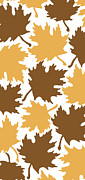 Maple Leaf Pattern Drawing by CSA Images Maple Leaf Pattern Drawing by CSA Images