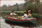Market Day, 1900 Painting by Edmund Blair Leighton