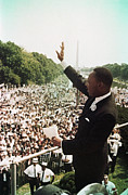 Martin Luther King During The March Photograph by Bettmann