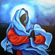 Mary In The Storm, 2011 Painting by Patricia Brintle