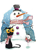 Matching Scarves Painting by Lucia Stewart Matching Scarves Painting by Lucia Stewart