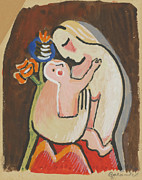 Matka Painting by Mikulas Galanda