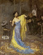 Max Slevogt Portrait of the Dancer Marietta di Rigardo. Date/Period 1904. Painting. Painting by Max Slevogt Max Slevogt Portrait of the Dancer Marietta di Rigardo. Date/Period 1904. Painting. Painting by Max Slevogt