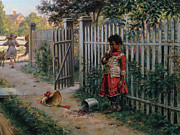 Meditating Revenge, 1892 Painting by Edward Lamson Henry