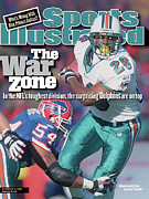 Miami Dolphins Lamar Smith... Sports Illustrated Cover Photograph by Sports Illustrated
