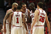 Miami Heat V Chicago Bulls - Game Two Photograph by Jonathan Daniel