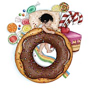 Mini Mee. Sweet Dreams. Digital Art by Soosh - Soosh