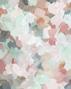 Minty Kisses Painting by Rachel Elise
