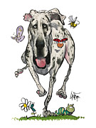 Mitchell 4121 Drawing by John LaFree