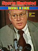Mlb Commissioner Bowie Kuhn Sports Illustrated Cover Photograph by Sports Illustrated