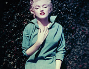 Monroe In Green Photograph by Baron