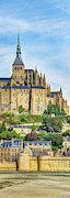 Mont Saint Michel at low tide Pentaptych 3-5 Photograph by Weston Westmoreland Mont Saint Michel at low tide Pentaptych 3-5 Photograph by Weston Westmoreland