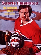Montreal Canadiens Goalie Ken Dryden Sports Illustrated Cover Photograph by Sports Illustrated