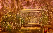 Moonlight Over Meshoppen Painting by Alexandria Weaselwise Busen