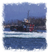 Moran Tug Digital Art by Krista Droop