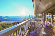 Morning Sunrise at Sun Mountain Lodge Architectural Photography by Omaste Witkowski Photograph by Omaste Witkowski