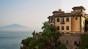 Mount Vesuvius From Sorrento Photograph by Doug Sturgess Mount Vesuvius From Sorrento Photograph by Doug Sturgess