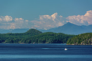 Mountains above Inside Passage Photograph by Douglas Wielfaert Mountains above Inside Passage Photograph by Douglas Wielfaert