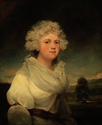 Mrs. Abington Painting by John Hoppner