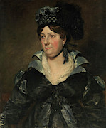 Mrs. James Pulham Sr. -Frances Amys, ca. 1766-1856-. Painting by John Constable