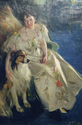 Mrs. Walter Rathbone Bacon (Virginia Purdy) Painting by Anders Leonard Zorn