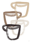 Mug Life - Art by Linda Woods Painting by Linda Woods