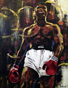 Muhammad Ali Painting by Gregg Degroat