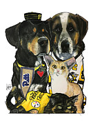 Murcko 4390 Drawing by John LaFree
